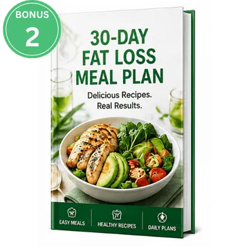 30-Day Meal Plan digital ebook included with Valiora multi-bottle packages